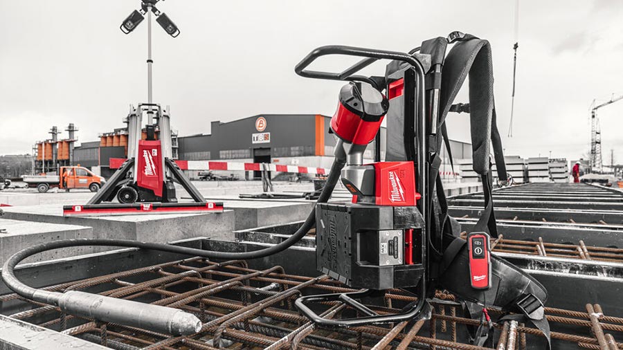 aiguille vibrante sans fil sac à dos MXF CVBP Milwaukee aiguille vibrante sans fil sac à dos MXF CVBP Milwaukee